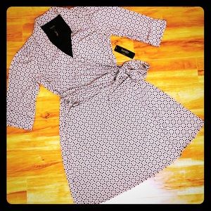 Black wrap Dress by Laundry Shelli Segal